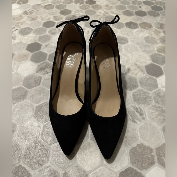 Franco Sarto Suede Heels (8) - Picture 4 of 6